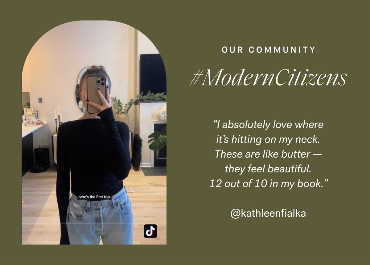 OUR COMMUNITY — #ModernCitizens