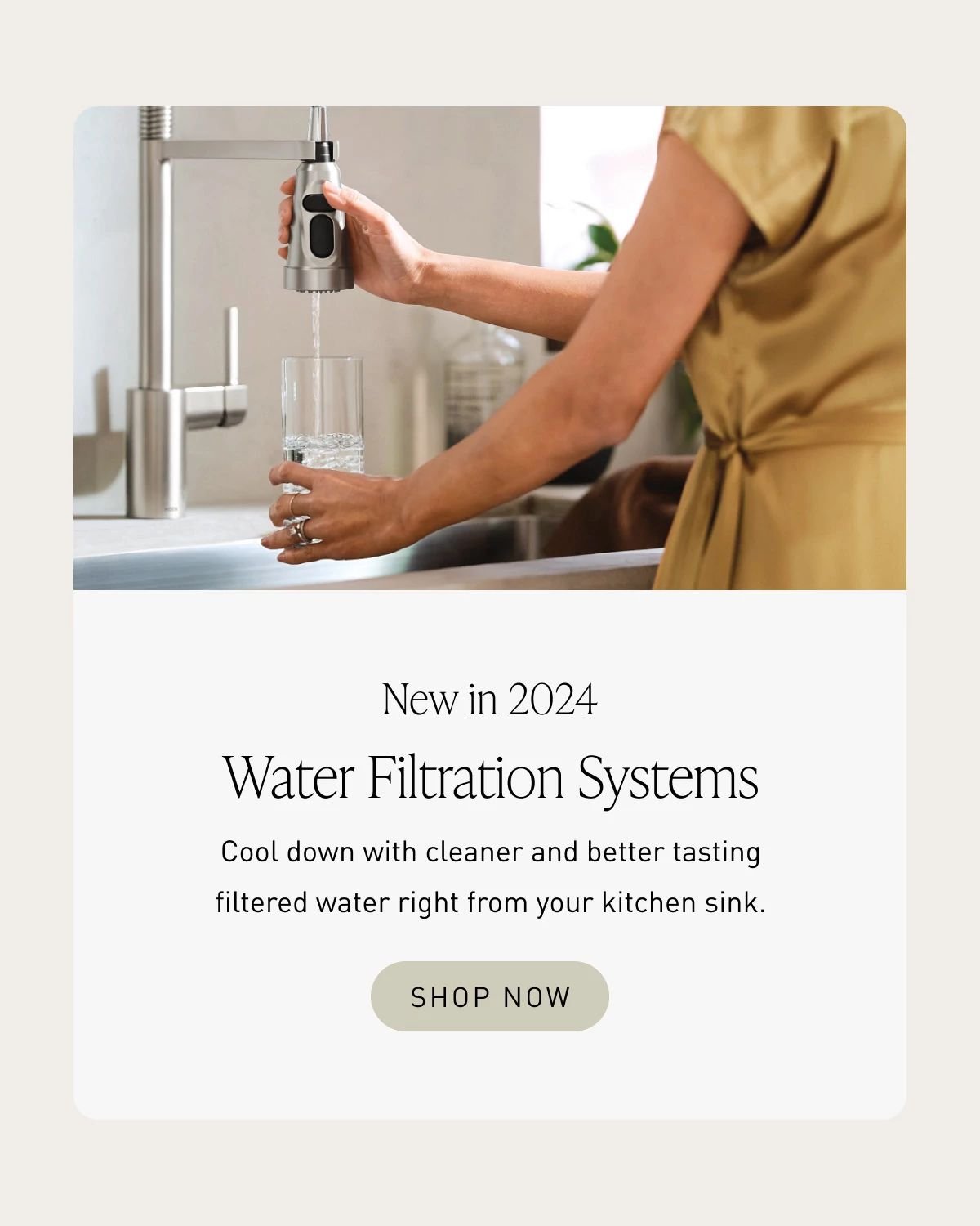 New in 2024 | Water Filtration Systems | Cool down with cleaner and better tasting filtered water right from your kitchen sink.