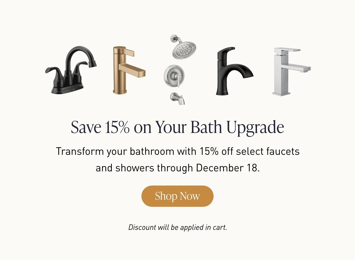 Save 15% on Your Bath Upgrade