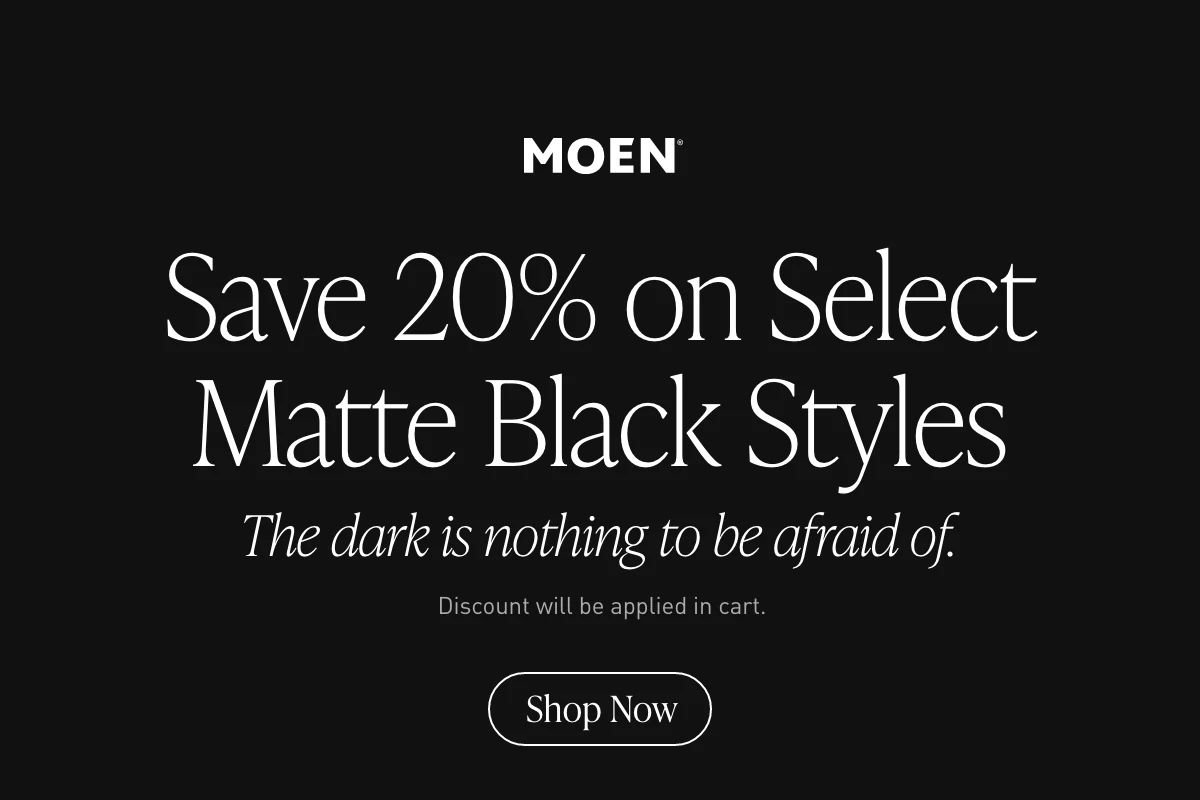 Save 20% on Select Matte Black Styles