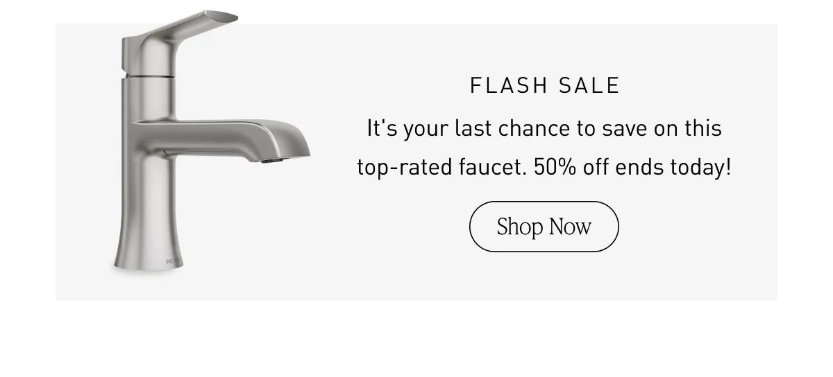 Flash Sale | Save on this top-rated faucet only through May 15. | Shop Now >