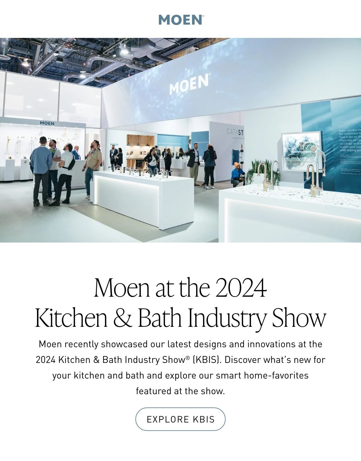 Moen at the Kitchen & Bath Industry Show