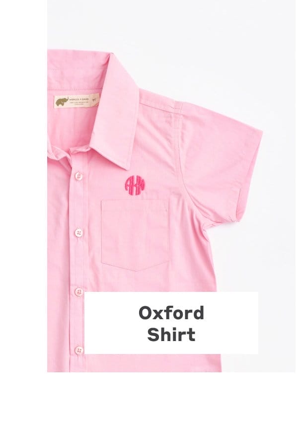 Short Sleeve Oxford Shirt