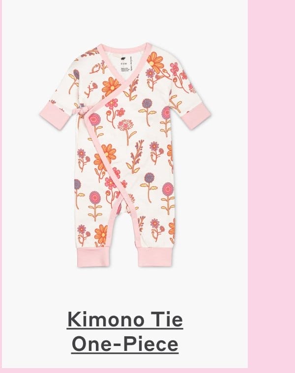 Kimono Tie One-Piece