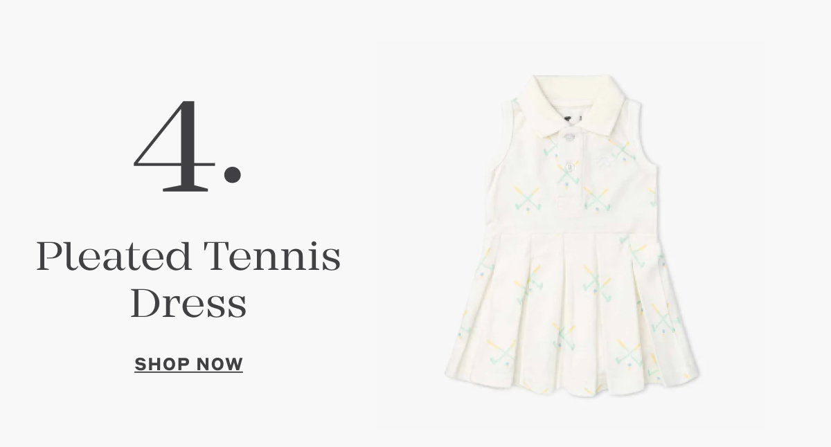 Pleated Tennis Dress