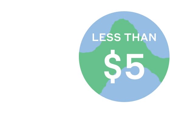 Less Than \\$5