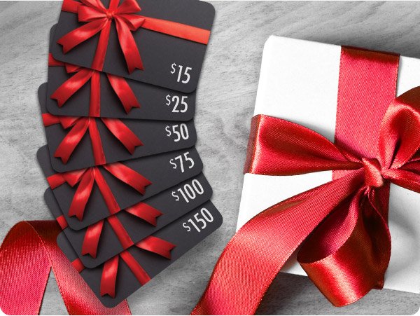 E-Gift Cards in Multiple Denominations
