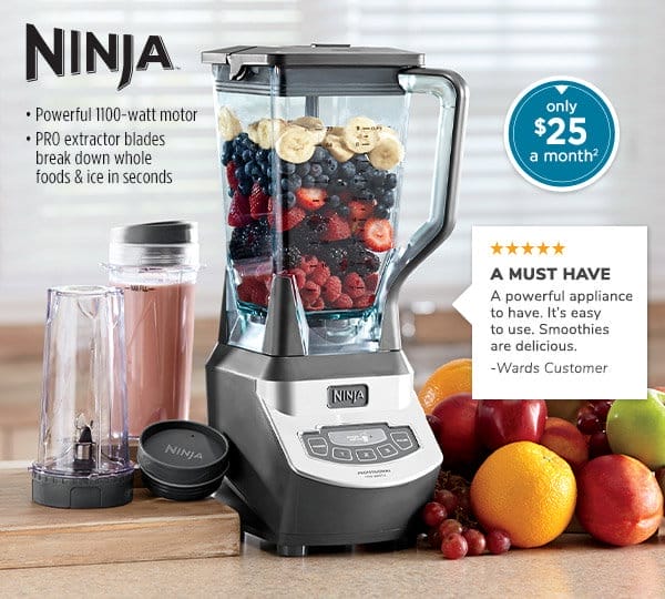 Photo of the Ninja Nutri Pro Blender - only \\$25 a month*