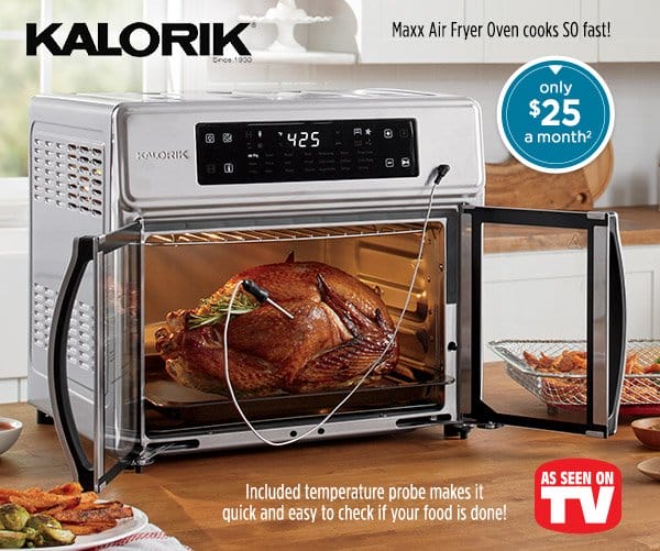 Photo of the Kalorik Maxx 26-qt. Air Fryer Oven - only \\$25 a month