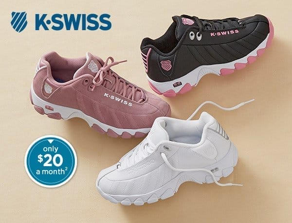 Photo of the K-Swiss Women's ST329 Cross Training Shoe - only \\$20 a month