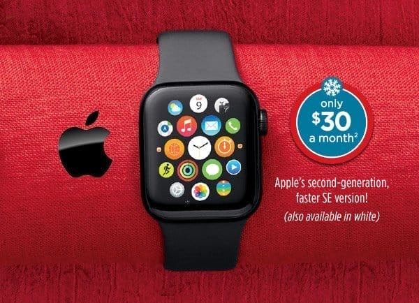 Photo of the Apple Watch SE - only \\$30 a month