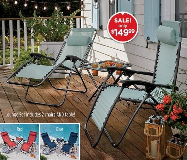 Photo of the 3-Piece Lounge Set - SALE! only \\$149.99