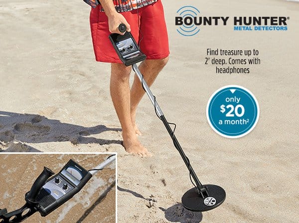 Photo of the First Texas Bounty Hunter 'Gold Digger' Metal Detector with Headphones - only \\$20 a month