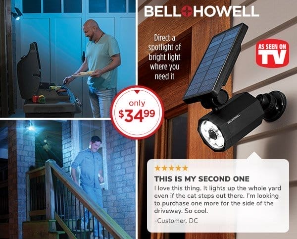 Photo of the Bell+Howell Bionic Spotlight - only \\$34.99