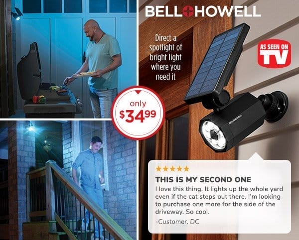 Photo of the Bell+Howell Bionic Spotlight - only \\$34.99