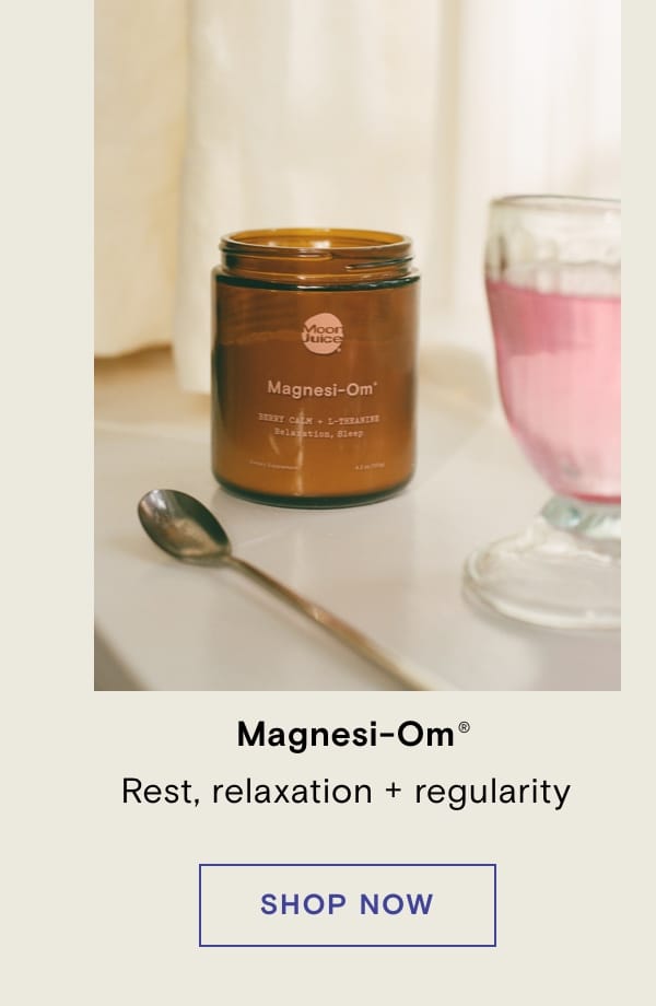 Magnesi-Om Rest, relaxation + regularity SHOP NOW