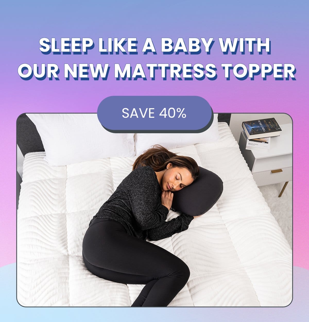 A Mattress Topper Like No Other! Shop & Save 40%