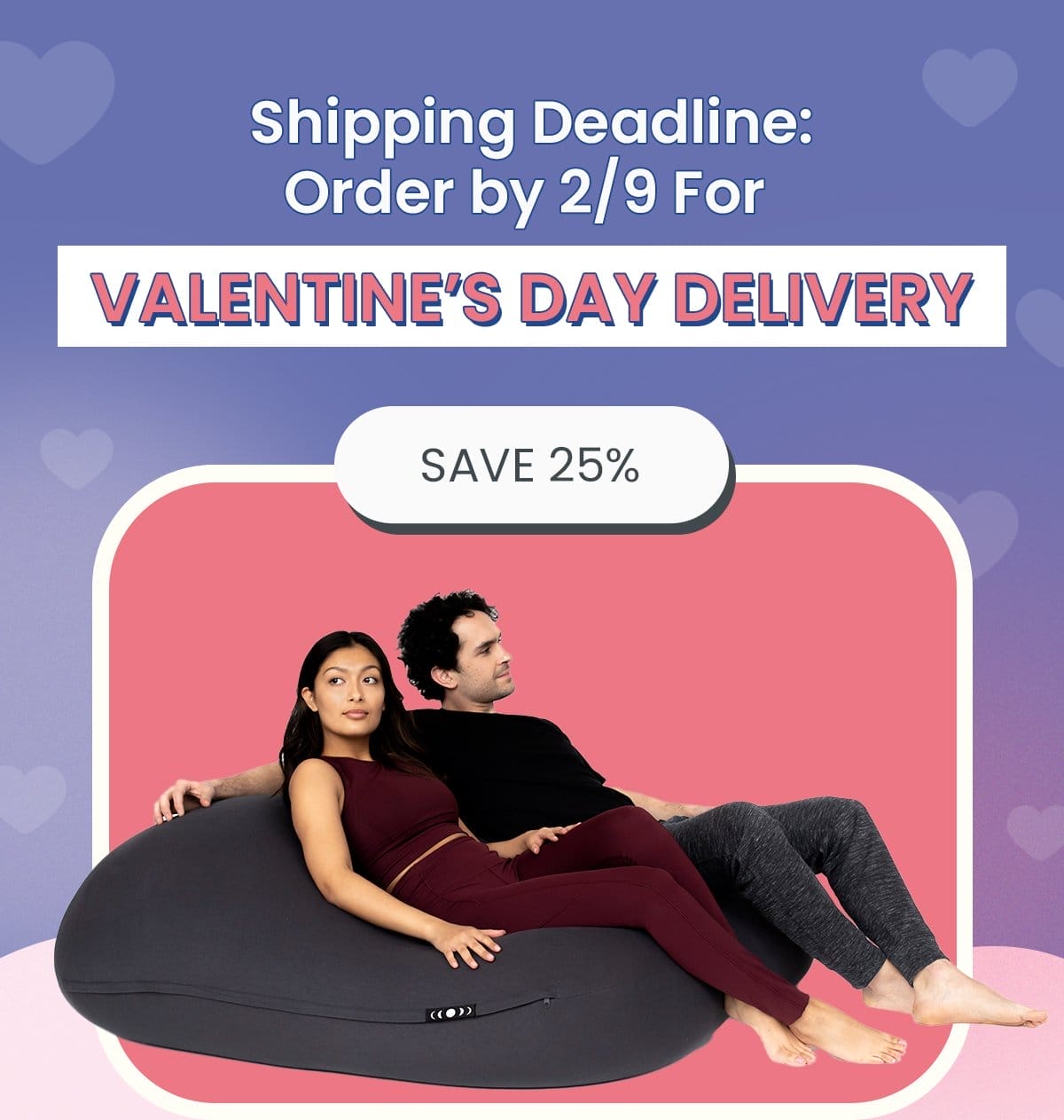 Order by 2/9 for Valentine's Day delivery