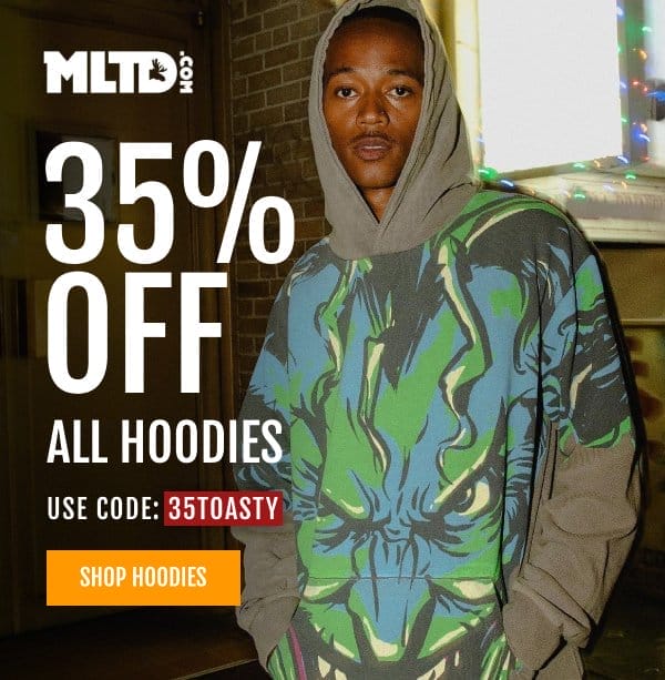 35% OFF All Hoodies