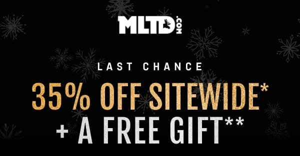 35% OFF Sitewide* + a FREE Gift**