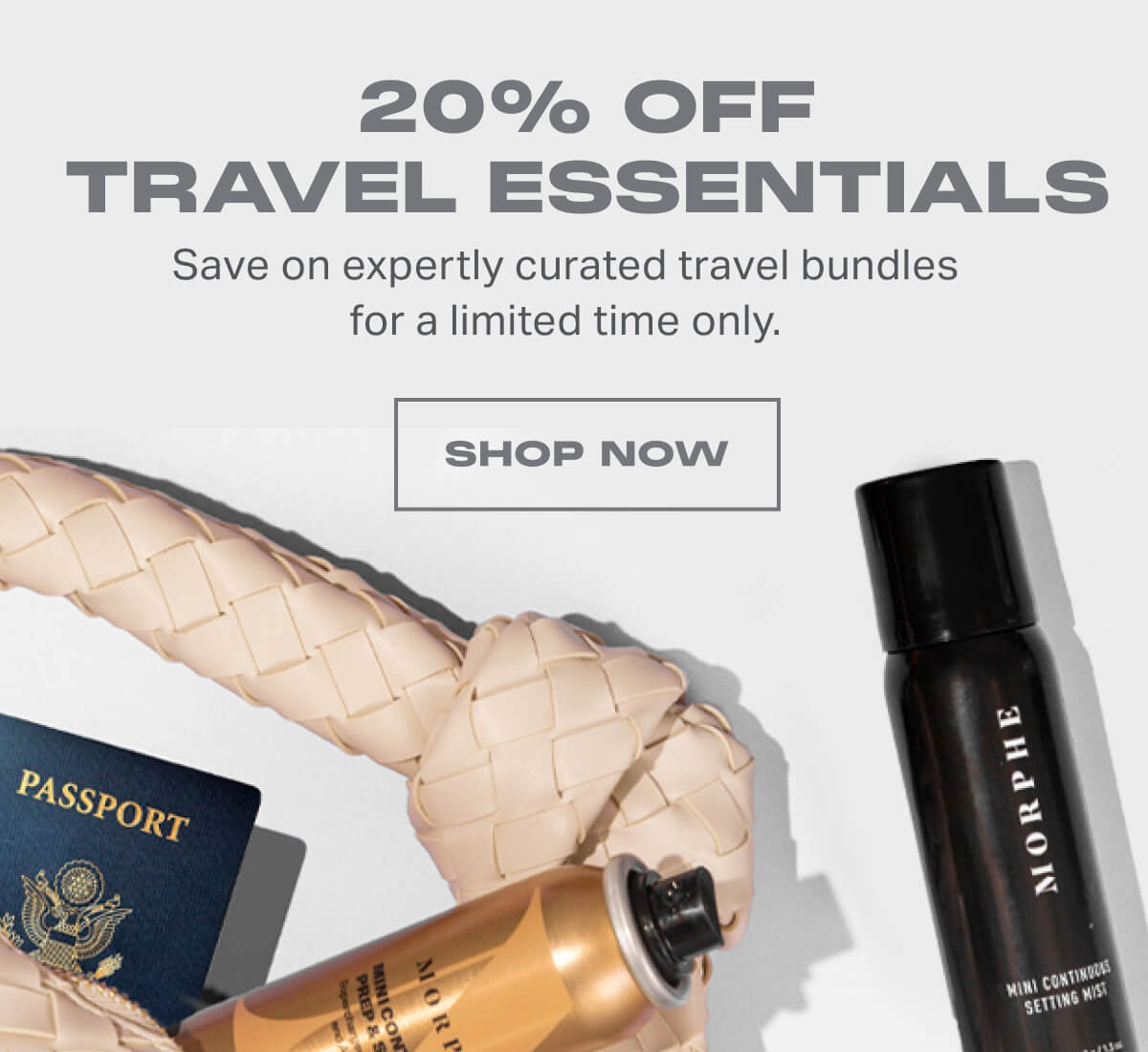 20% Off Travel Essentials 