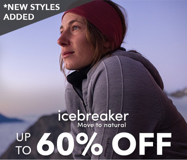 Icebreaker up to 60% off