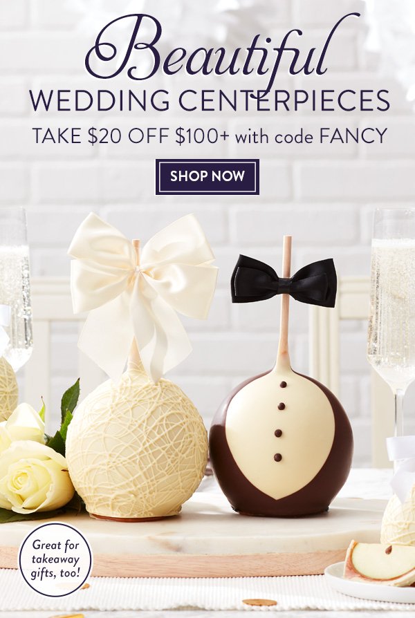 Beautiful wedding centerpieces! \\$20 Off \\$100+ with code FANCY - Great for takeaway gifts, too!