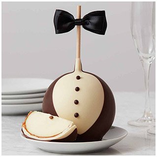 Groom Jumbo Caramel Apple