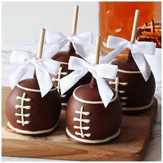 Football Gameday Caramel Apple 4-Pack