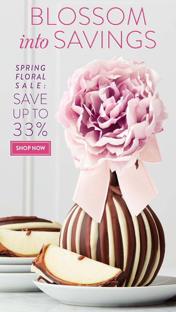 Blossom into Savings! Spring Floral Sale: Save up to 33%