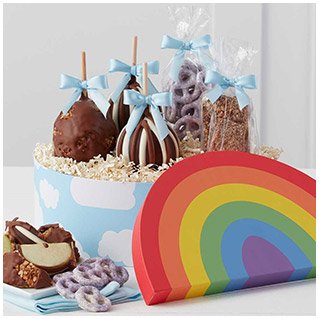 30% Off!\xa0\u200b\u200b\u200b\u200b\u200b\u200b\u200bOver the Rainbow Caramel Apple Gift Set