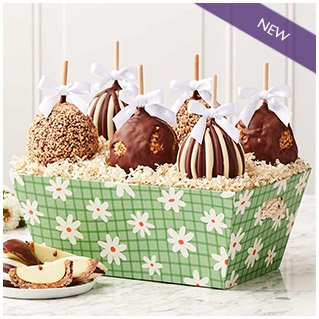 \\$15 Off! Daisy Caramel Apple Gift Tray