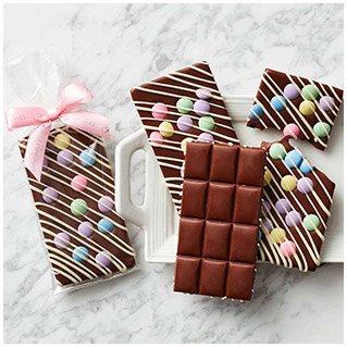 40% Off! Milk Chocolate Spring Bark, 4-Piece