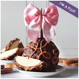 Last Chance! Milk Chocolate Peanut Butter Cookie Sweet Spring Jumbo Fuji Caramel Apple