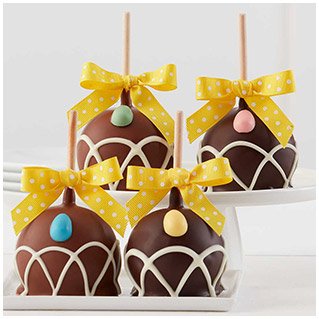 36% OFF! Egg Hunt Caramel Apple 4-Pack