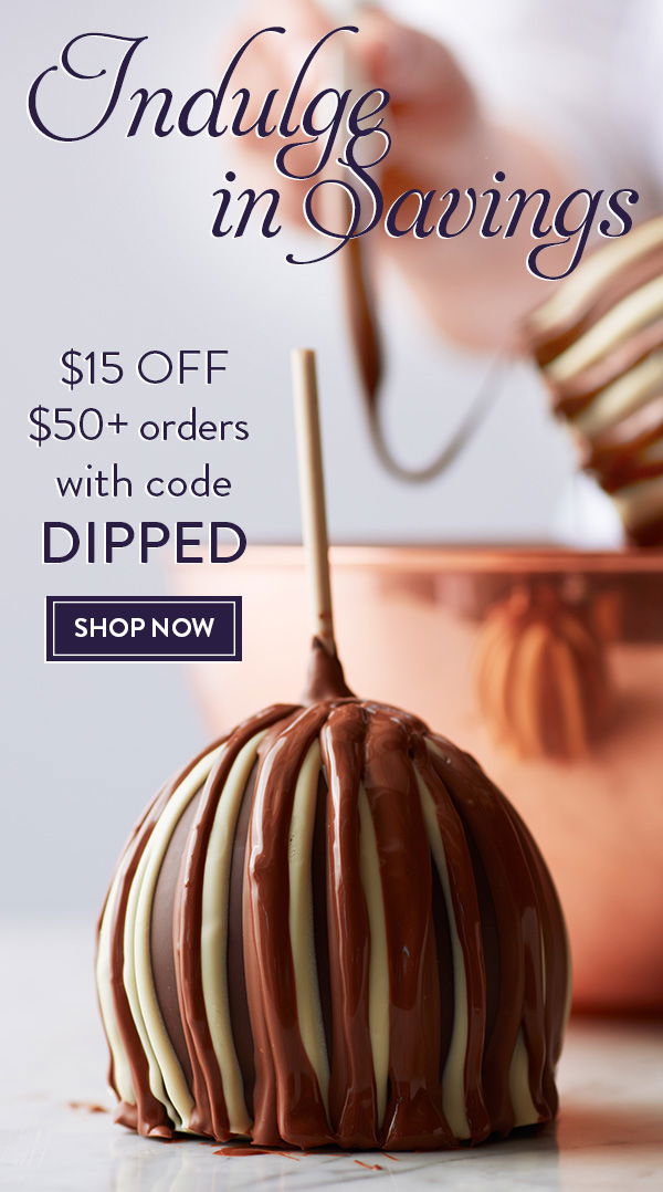 Indulge in Savings! \\$15 Off \\$50 with code DIPPED