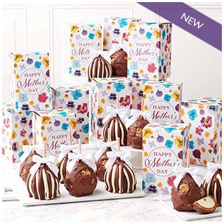 17% Off! Mother’s Day Flowers Caramel Apple Gift Set of 12