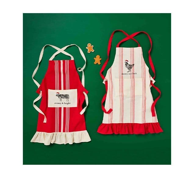 MERRY FARM CHRISTMAS APRON