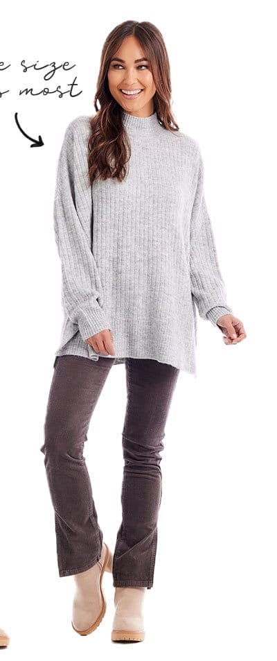 MILO RIBBED SWEATER