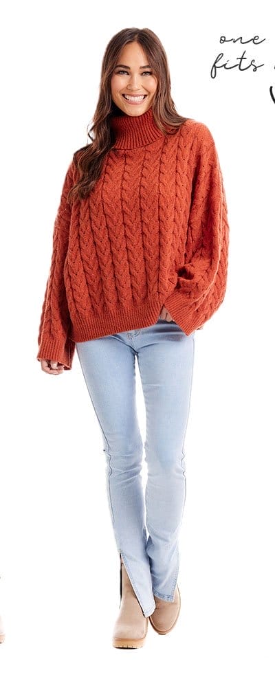 RADLEY CABLE KNIT SWEATER