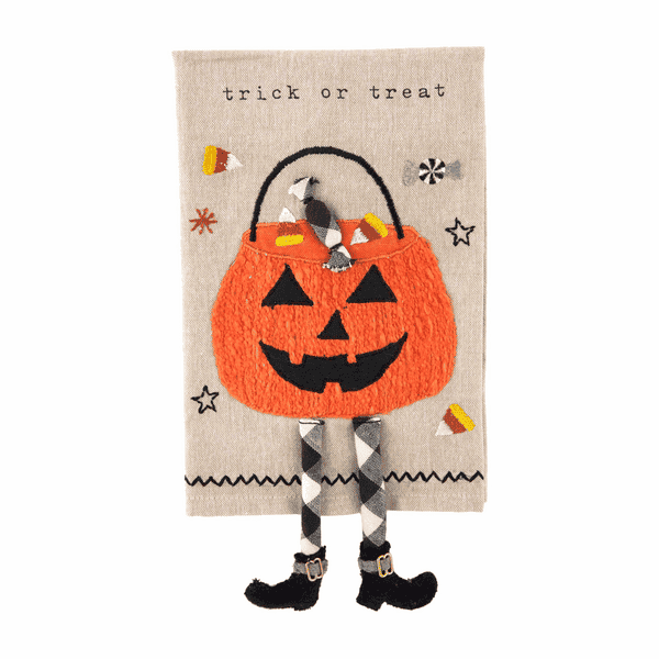 Image of Trick Treat Dangle Leg Towel