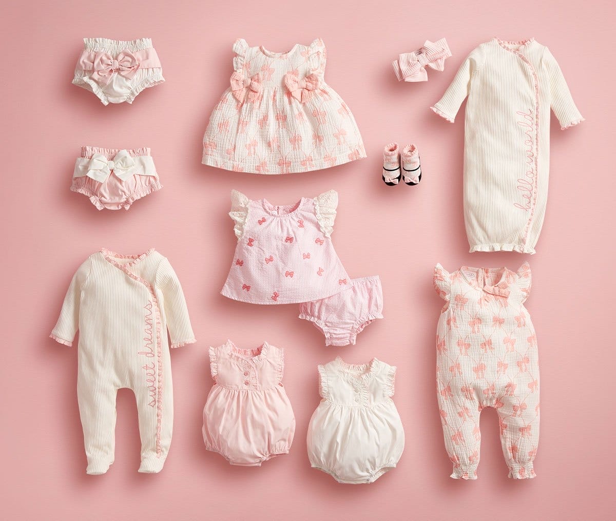 Baby girl layette