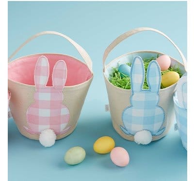 CHECK BUNNY BASKETS