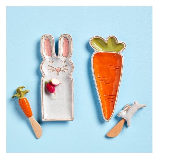 BUNNY EVERYTHING PLATE SET