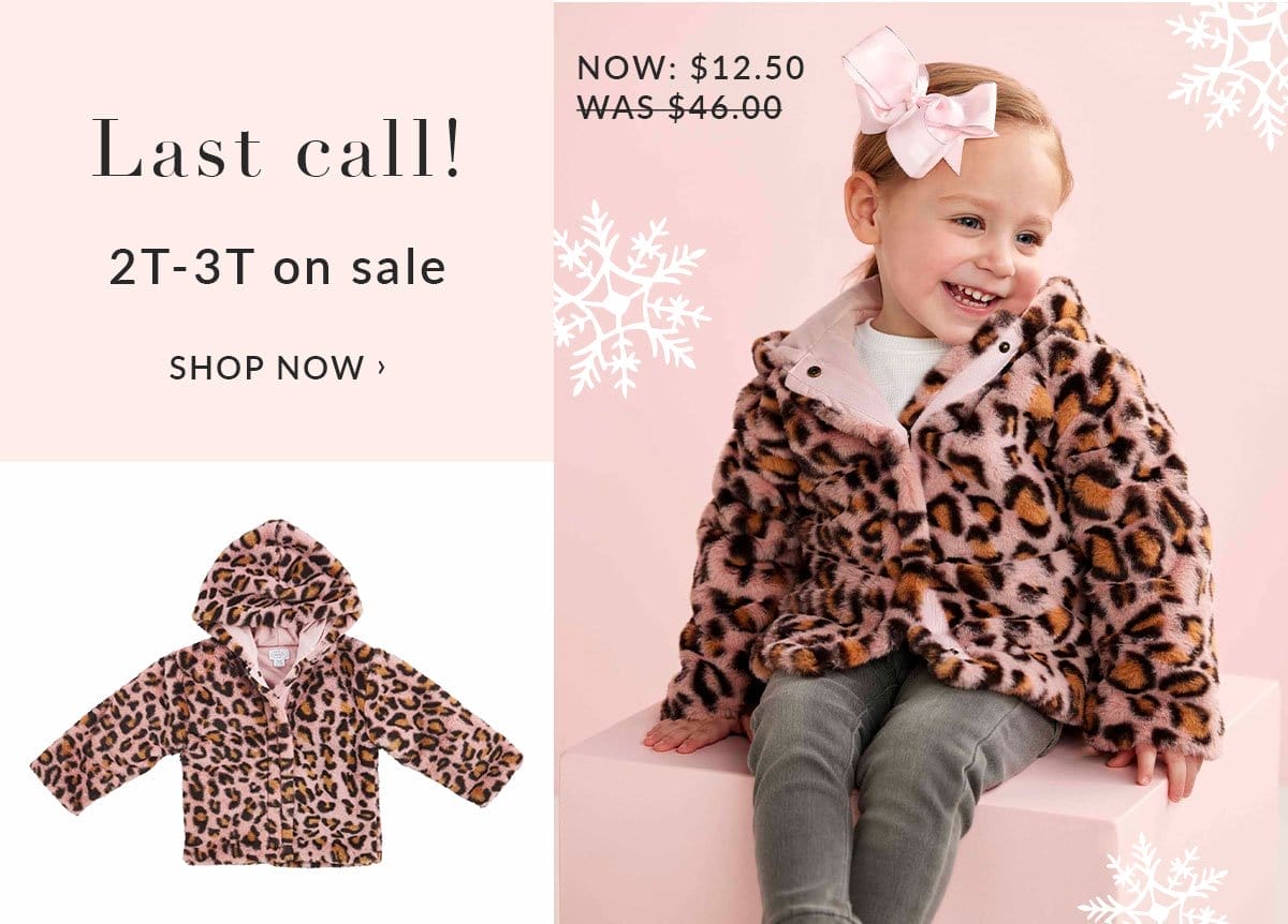 HOODED LEOPARD TODDLER JACKET