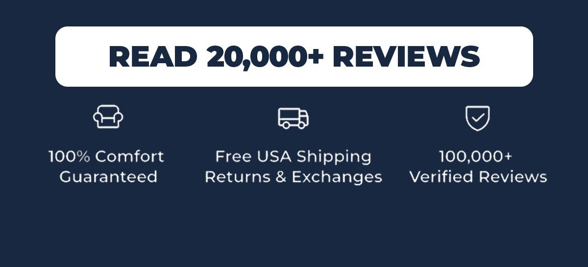 "These are next level" Read 20,000+ Reviews. 100% Comfort Guaranteed. Free USA Shipping, Returns & Exchanges. 100,000+ Verified Reviews.