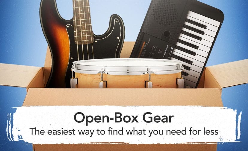 Open-Box Gear. The easiest way to find what you need for less