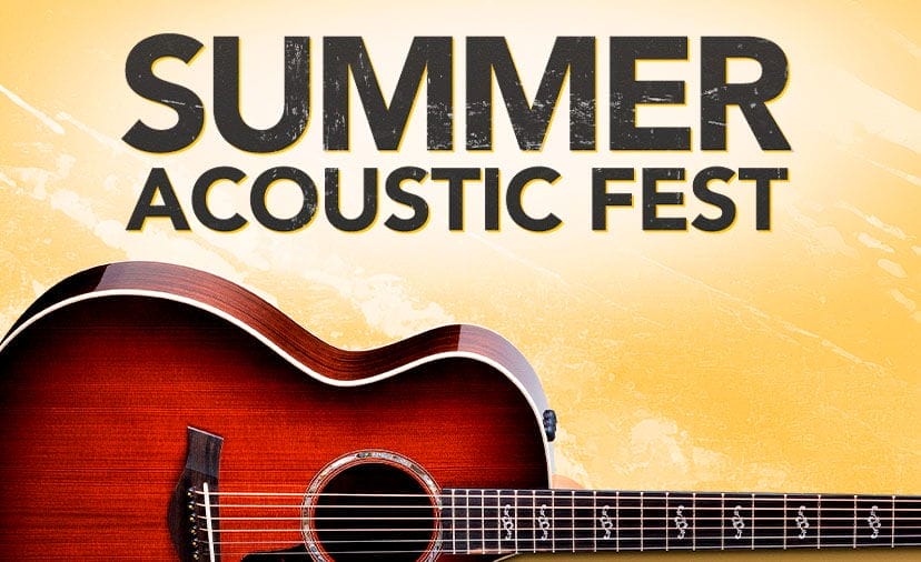 Summer Acoustic Fest. Strap into sizzling savings of up to 40% off and special financing* on top brands. Shop Now