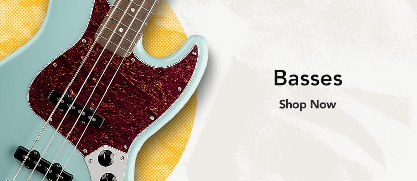 Basses. Shop Now