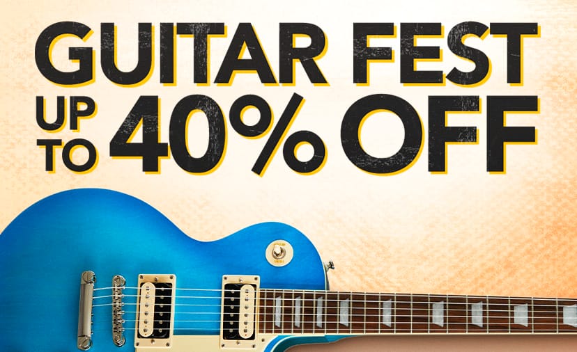 Guitar Fest. Up to 40% Off. Top-brand savings, special financing and members-only deals. Thru Sept. 29. Shop Now